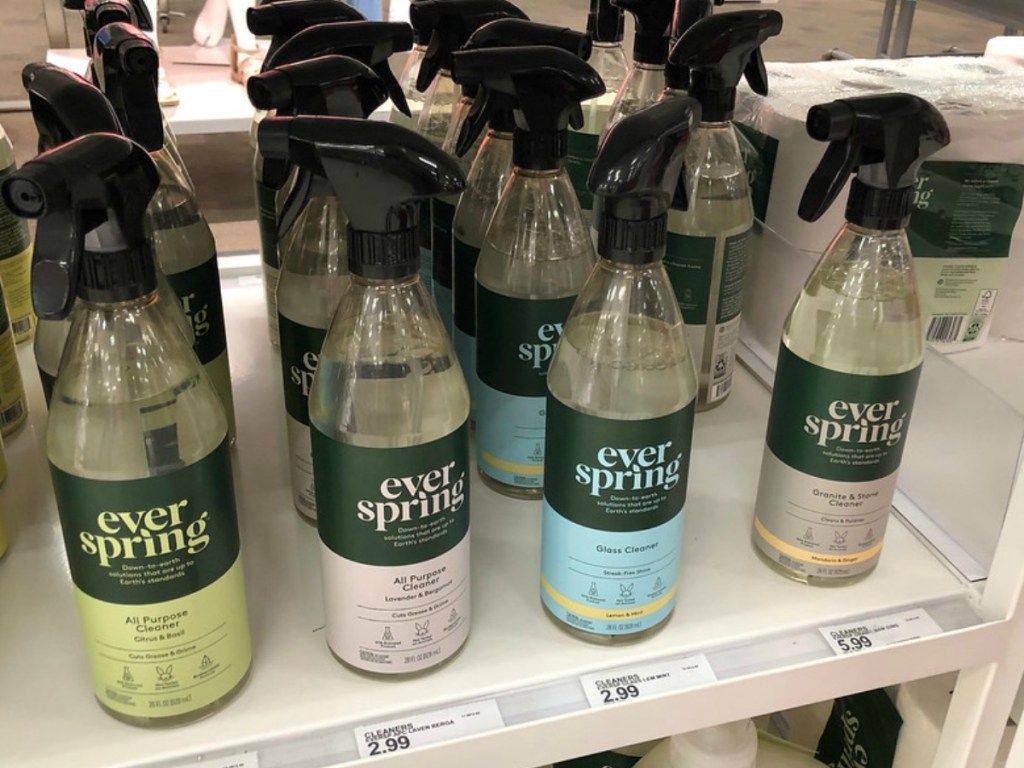 Target Launches Everspring, A Line Of Environmentally-Friendly Cleaning  Products