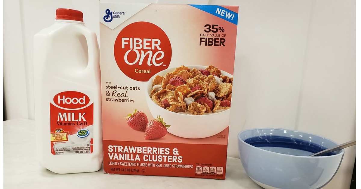 New 1/1 Fiber One Strawberries & Vanilla Clusters Cereal Coupon