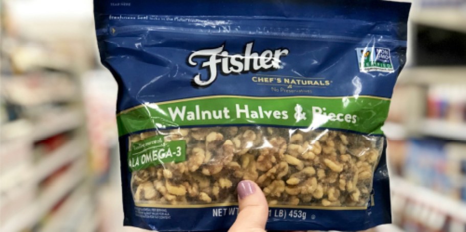 Fisher Walnut Halves & Pieces 16oz Bag Only $4.48 Shipped on Amazon