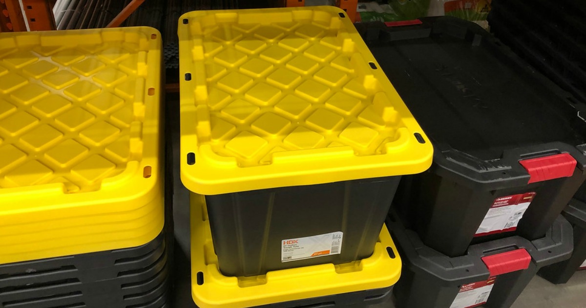 home depot hdx bins