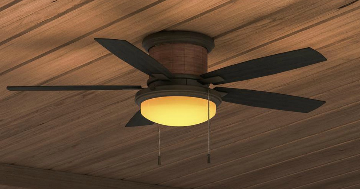 Hampton Bay Indoor Outdoor Ceiling Fan, Hampton Bay Roanoke White Ceiling Fan