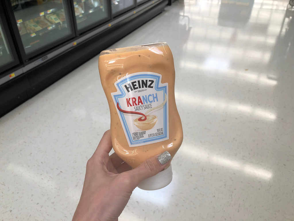 Heinz Kranch condiment mashup is a combination of ketchup and ranch dressing