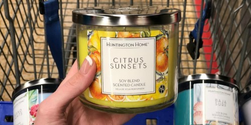 New Spring Scented 3-Wick Candles Only $3.99 at ALDI