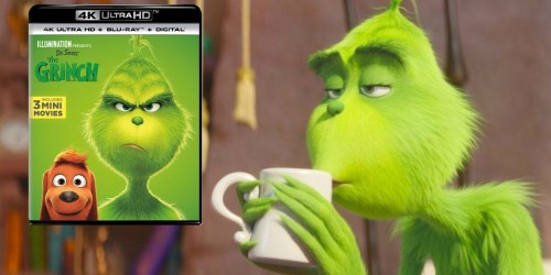 Dr. Seuss’ The Grinch 4K Ultra HD Combo Just $14.99 (Regularly $28)