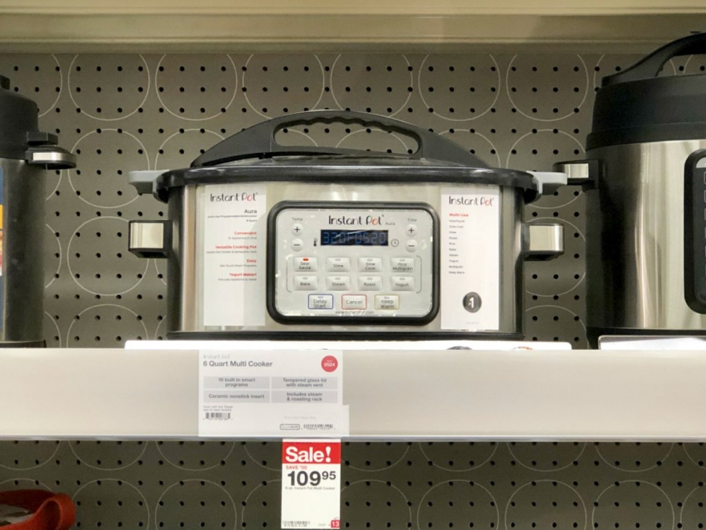 Instant Pot Aura 6Quart Multicooker Only 76.97 at Target (Regularly 130)