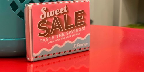 JCPenney Mystery Coupon Giveaway w/ Free Chocolate Bar = Up to 50% Off Entire Purchase (4/18-4/20)