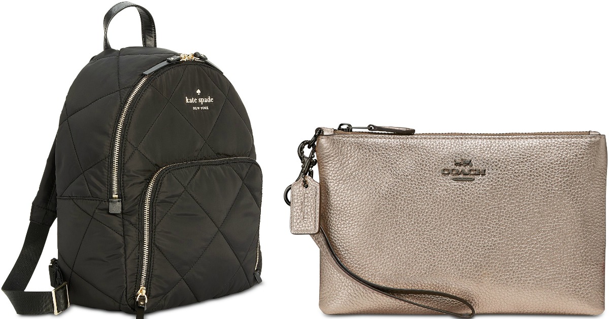 kate spade backpack macys