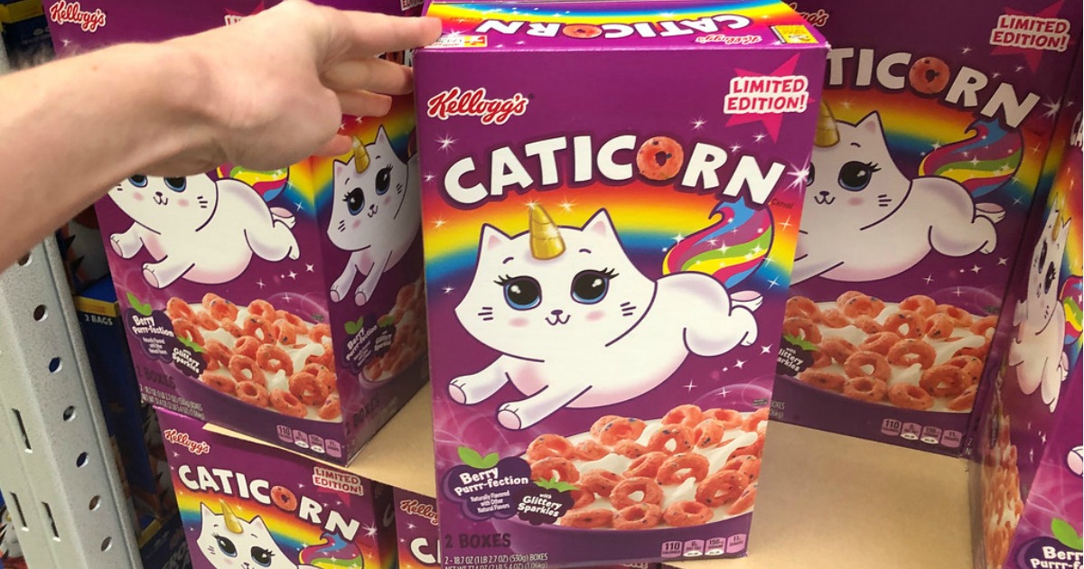 Kellogg's Caticorn Cereal 2-Pack Possibly Just 91¢ at Sam's Club