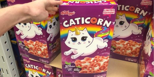 Kellogg’s Caticorn Cereal 2-Pack Possibly Just 91¢ at Sam’s Club
