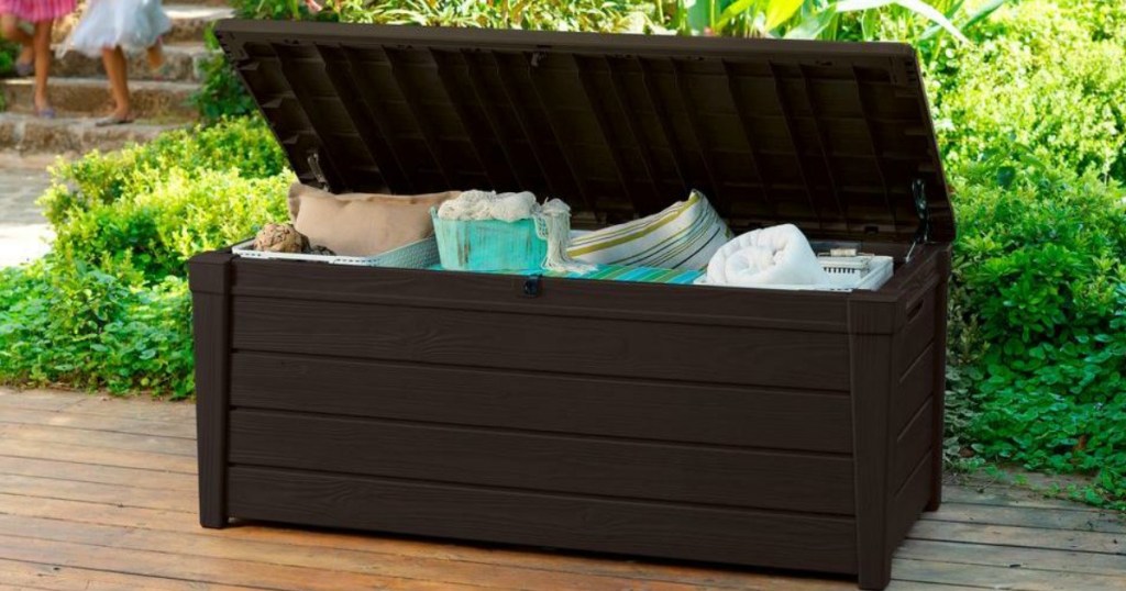 Keter 120Gallon Resin Deck Box Only 99.88 at Home Depot