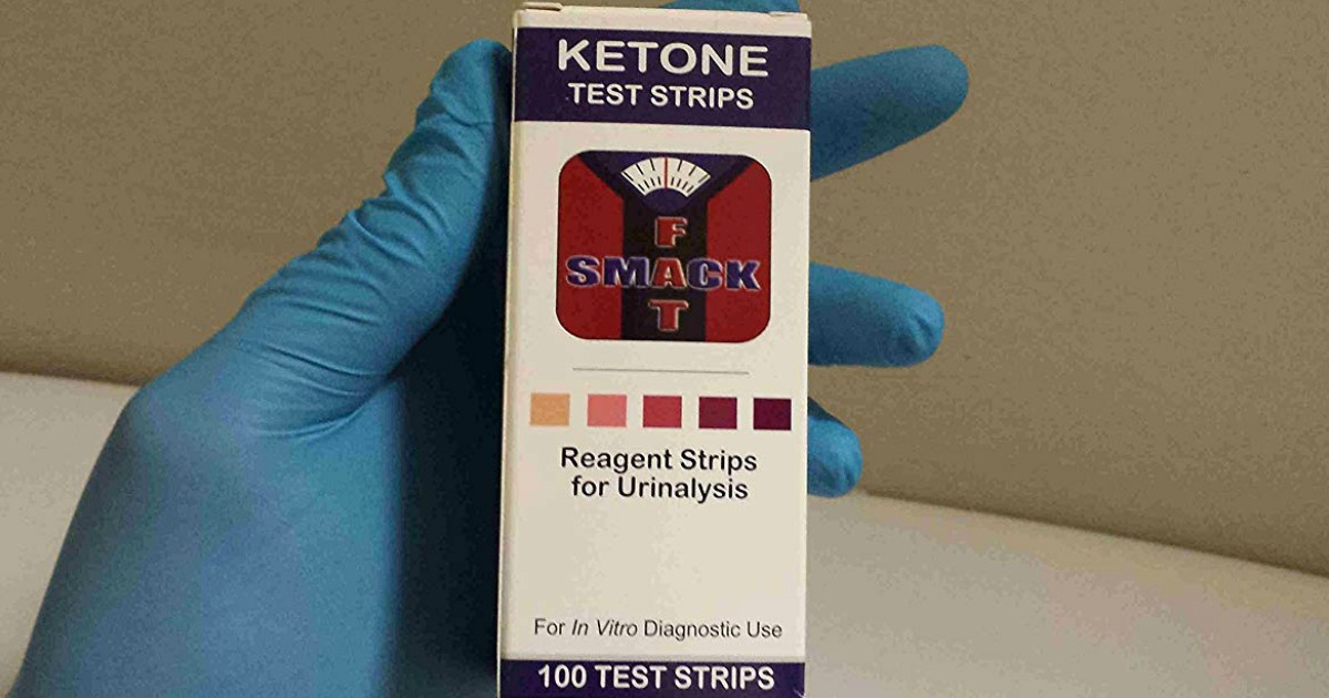 Smackfat Ketone 100Count Test Strips Only 1.19 at Amazon