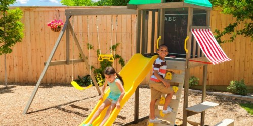 KidKraft Newport Wooden Swing Set Just $349 Shipped (Regularly $600) + More