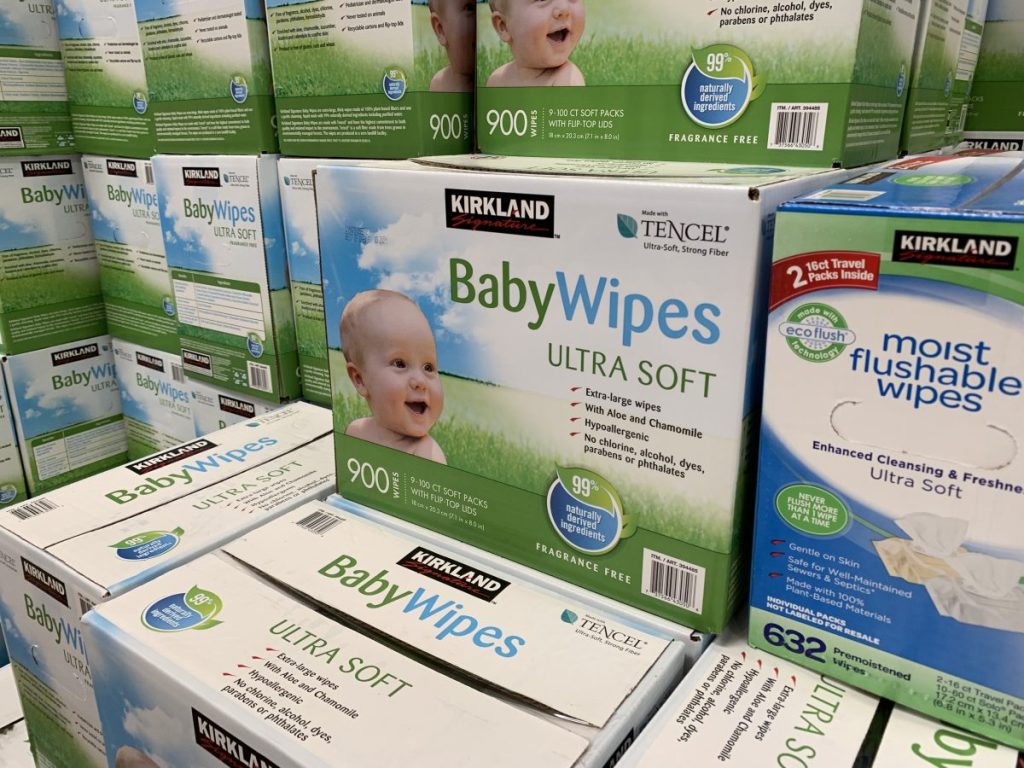 HUGE Kirkland Signature FragranceFree Baby Wipes Box ONLY 15.99 For