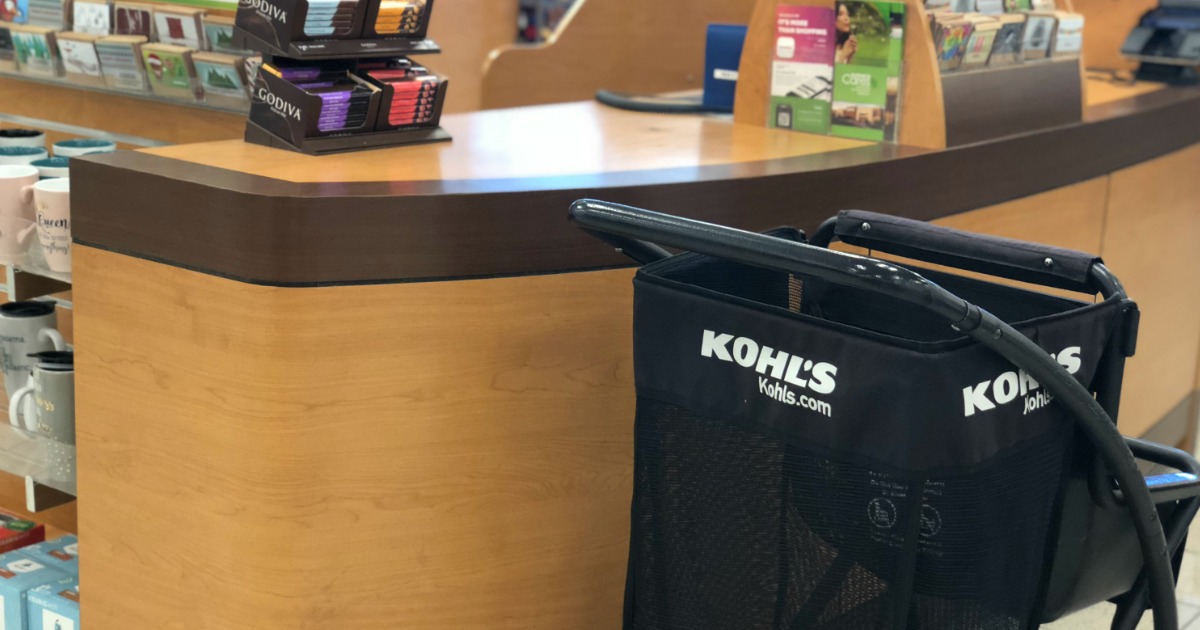 Kohl's department store checkout stand