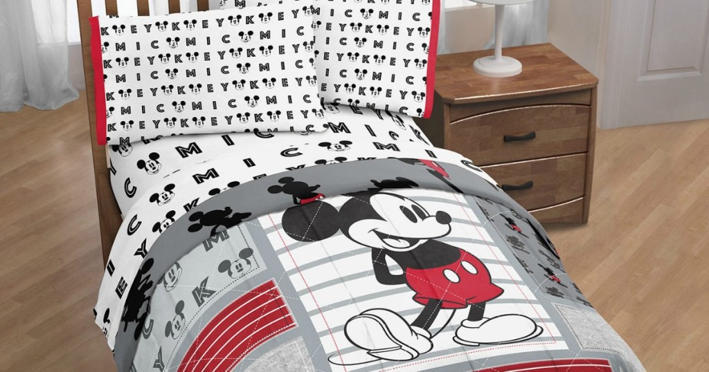 Disney Comforter AND Sheet Set Just 28.75 Shipped for Kohl's