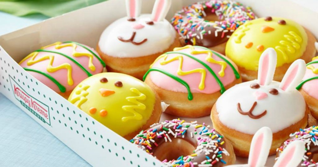 Krispy Kreme Limited Edition Spring Doughnuts Available Now (+ How to