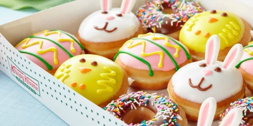 Krispy Kreme Limited Edition Spring Doughnuts Available Now (+ How to Get One Free!)