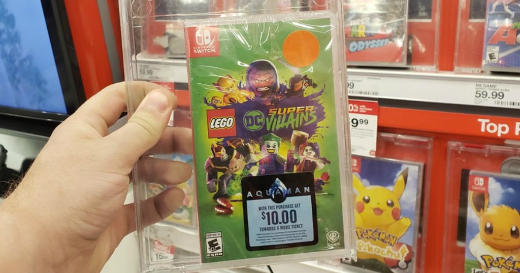 LEGO Villains Video Game Title Nintendo Switch