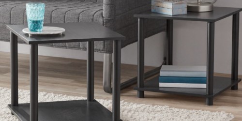 Mainstays End Tables 2-Pack Only $12 at Walmart