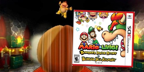 Mario & Luigi Bowser’s Inside Story + Bowser Jr’s Journey Nintendo 3DS Game Only $29.99 Shipped (Regularly $40)