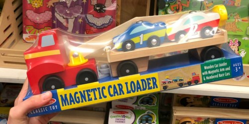 Up to 50% Off Melissa & Doug Magnetic Car Loaders, Peg Puzzles, Crafts & More