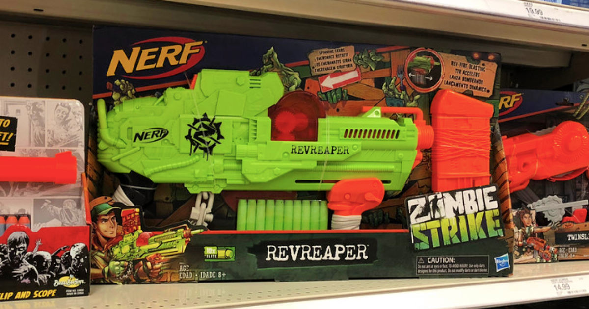 nerf zombie strike revreaper blaster