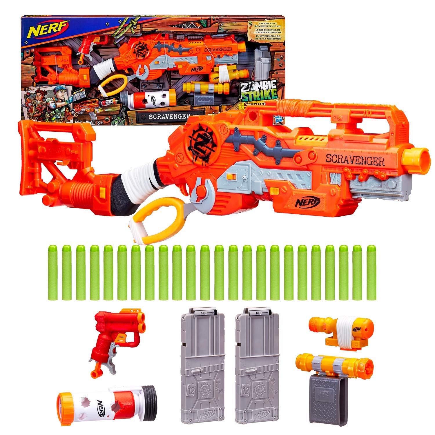 nerf scravenger target