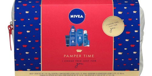 Nivea Pamper Time Gift Set Only $12.47 at Amazon (Regularly $25) | Includes 5 Full-Size Items