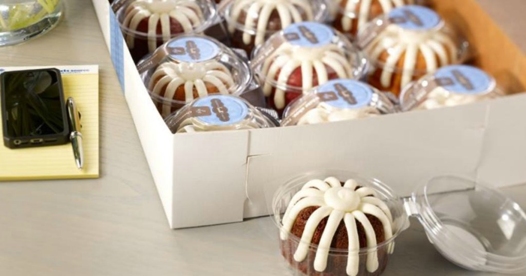 Free Nothing Bundt Cakes Mini Bundtlet Cake at 3PM Today (First 300 at