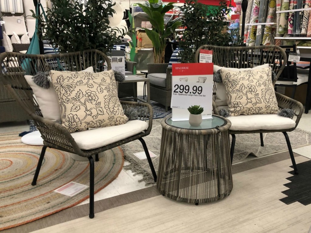 Opalhouse 3-Piece Rattan Patio Chat Set Only $189.99 Shipped (Regularly