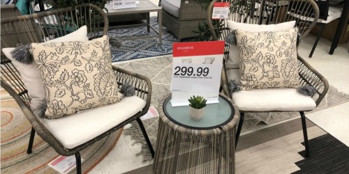 Opalhouse 3-Piece Rattan Patio Chat Set Only $189.99 Shipped (Regularly $300)
