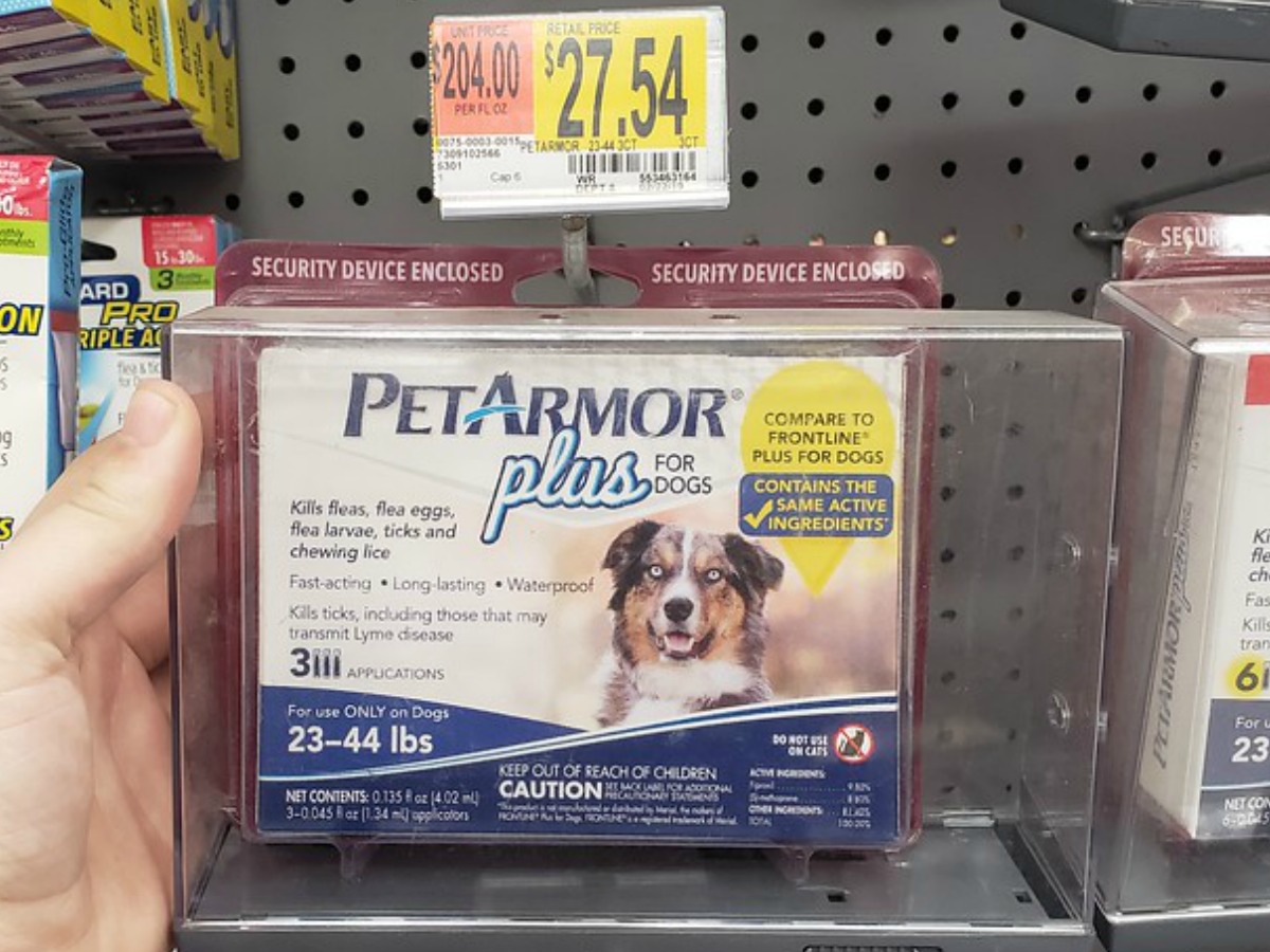walmart petarmor plus for dogs