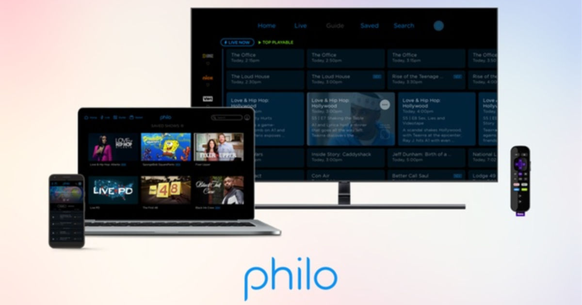 FREE One Month of Philo Streaming Service (New Subscribers)