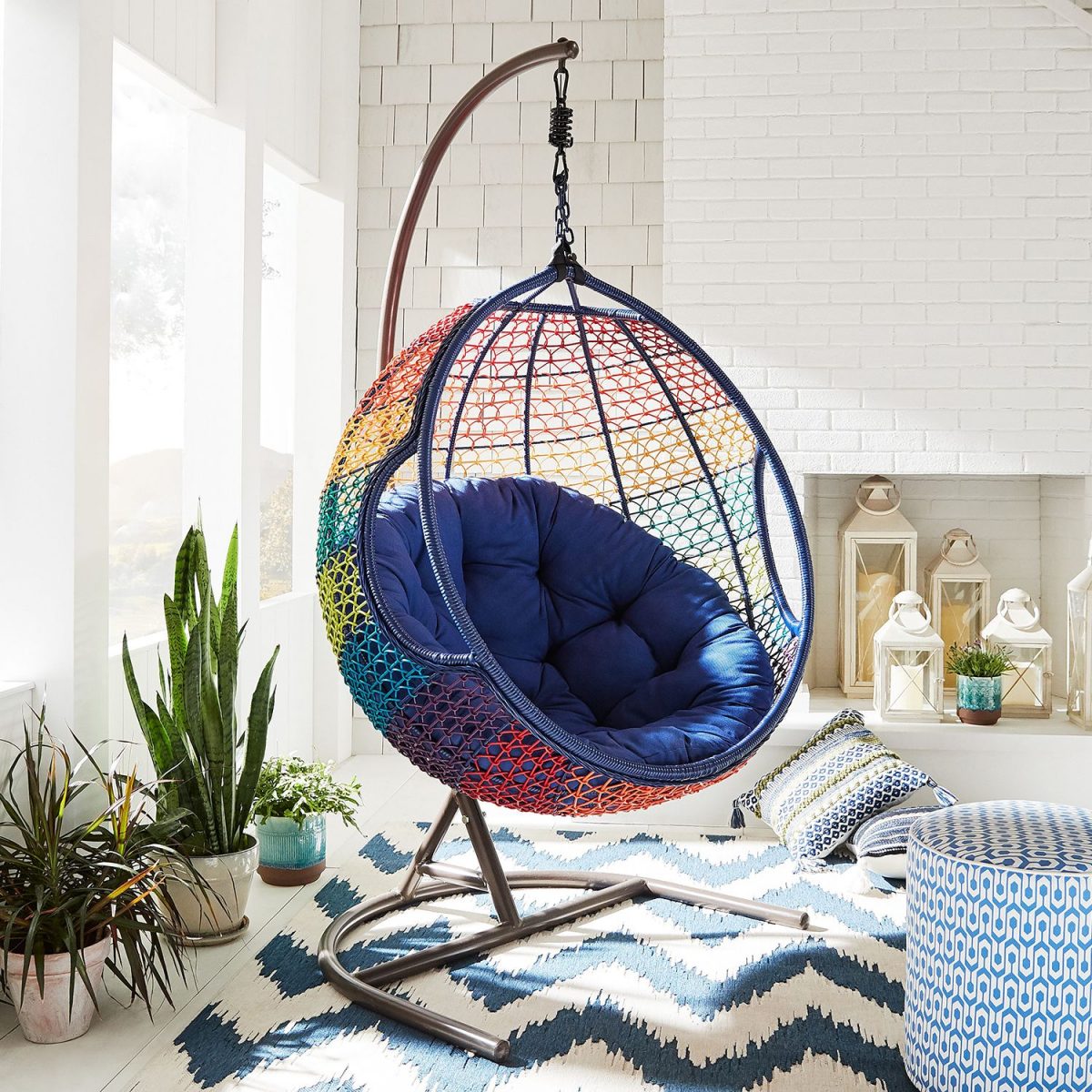 pier 1 swing chair cushion