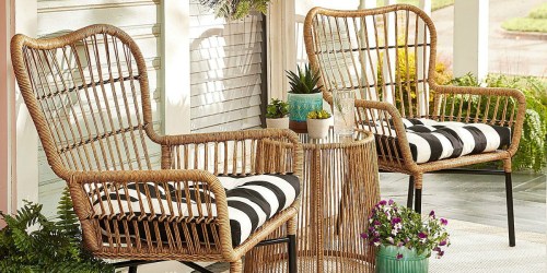 Rare 15% off EVERYTHING at Pier 1 Imports = Hand Woven Patio Set Only $254.97 (Regularly $440) & More
