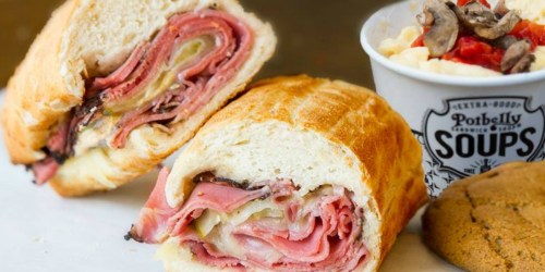FREE Original Potbelly Sandwich w/ Purchase for Perks Members + More