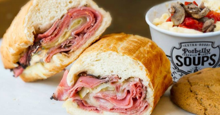 GO! Buy One, Get One FREE Potbelly Sandwiches – Today ONLY