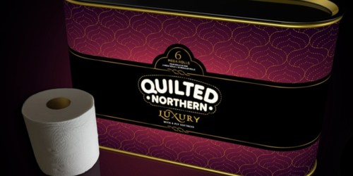New Quilted Northern Luxury 4-Ply Toilet Paper (Promises 5-Star Experience in Your Bathroom)