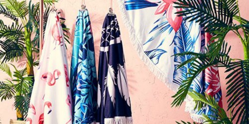BIG 60″ Round Beach Towels Only $7.79 (Regularly $30)