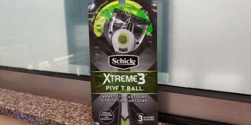 new $2/1 schick pivot ball disposable razor coupon