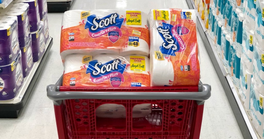 Scott Comfort Plus Toilet Paper Mega Roll 12-Packs