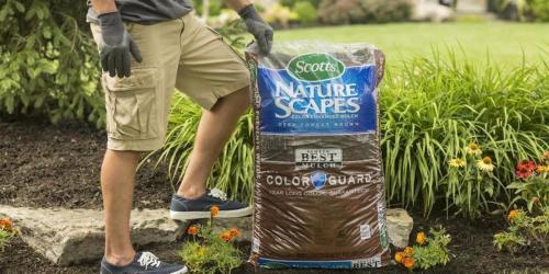 Scotts Mulch Bags Just $2.50 w/ Free Pickup at Lowe’s | Choose Natural, Red, or Black