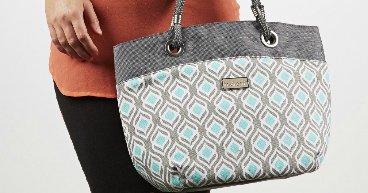 Grey Aqua Fit and Fresh-Signature Collection Ladies' Brisbane Insulated Tote 