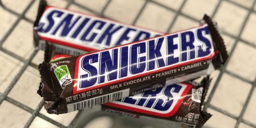 Snickers Candy Bars Only 13¢ After Cash Back at Walgreens