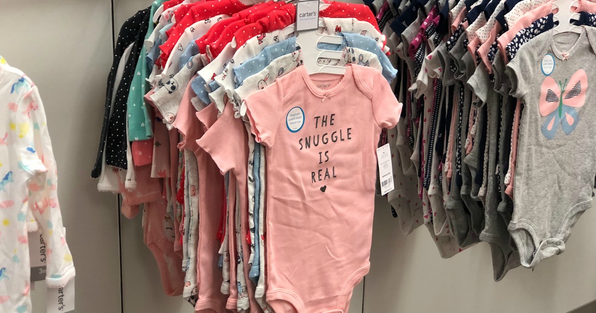 Carter's Bodysuit 5Packs as Low as 7.80 Shipped (Regularly 26