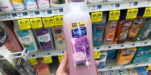 Two FREE Suave Body Washes After Rite Aid Rewards