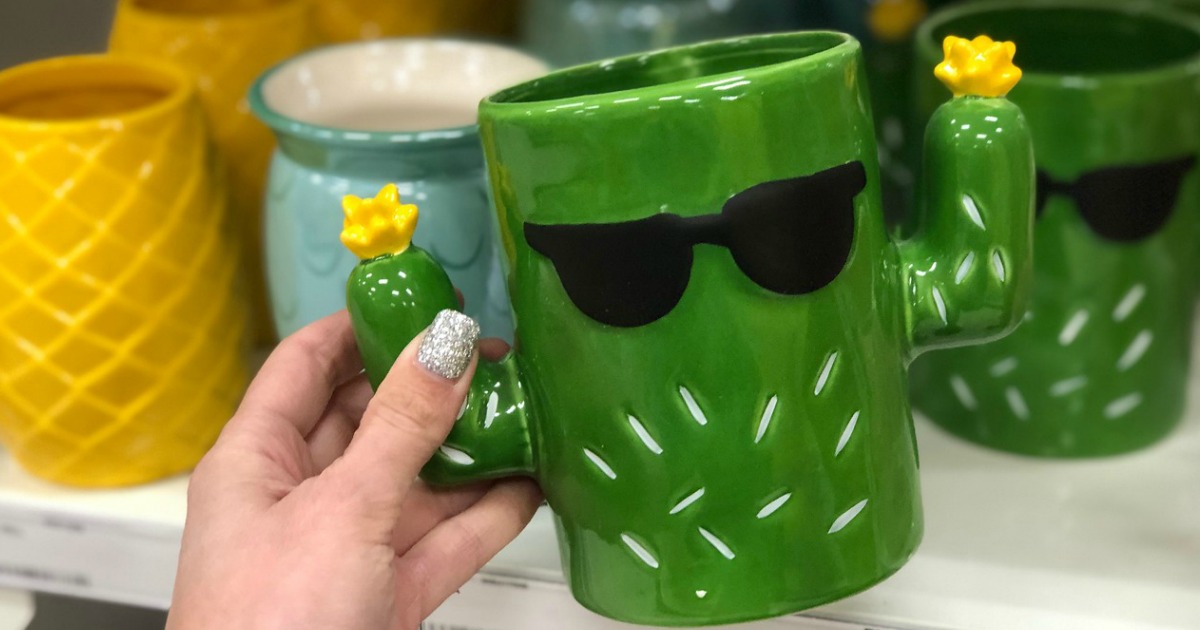sun squad planter at target in a cactus shape