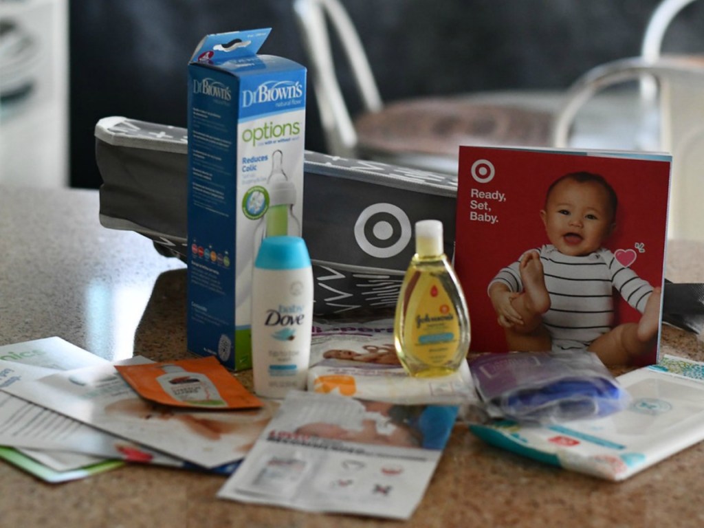 Target Baby Registry welcome gift bag