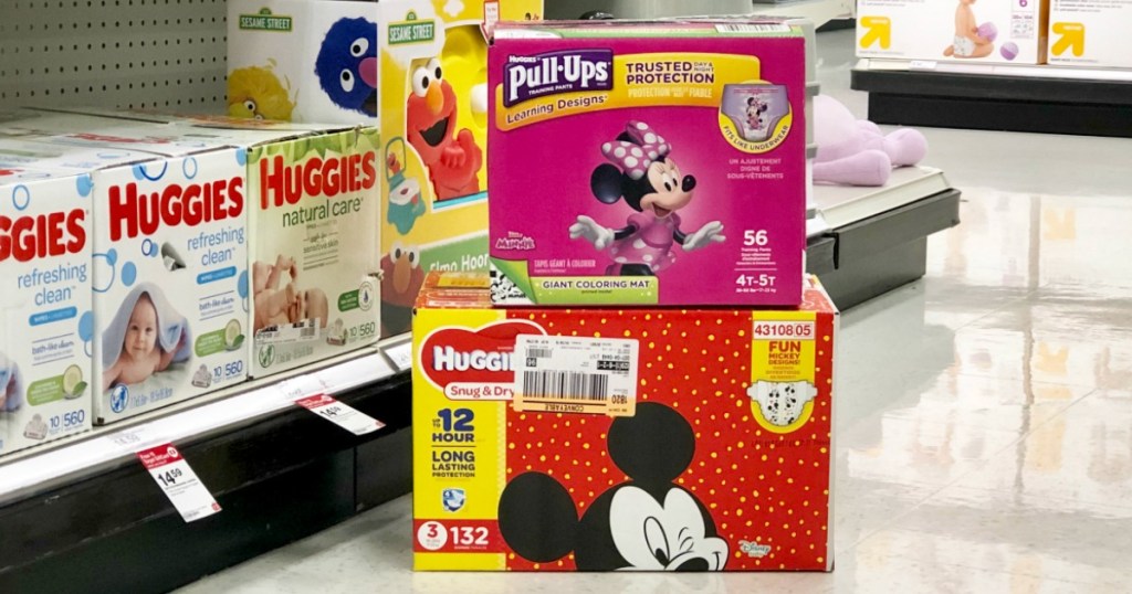 Two New Huggies, Pull-Ups and Goodnites Coupons = Great Deals at Target,  Walgreens and CVS