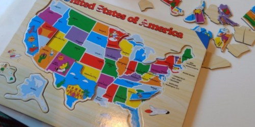 The Learning Journey Lift & Learn USA Map Puzzle as Low as $3.74 (Regularly $17)